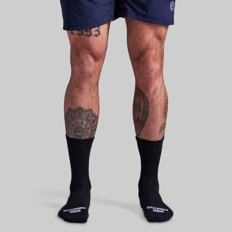 Performance Crew Sock (Black)