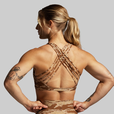 Vitality Sports Bra (Sand Tiger)