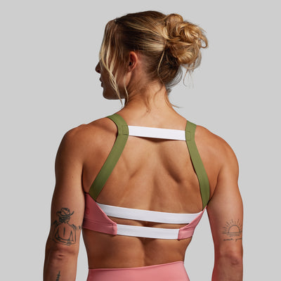 Moxie Sports Bra (Faded Rose)