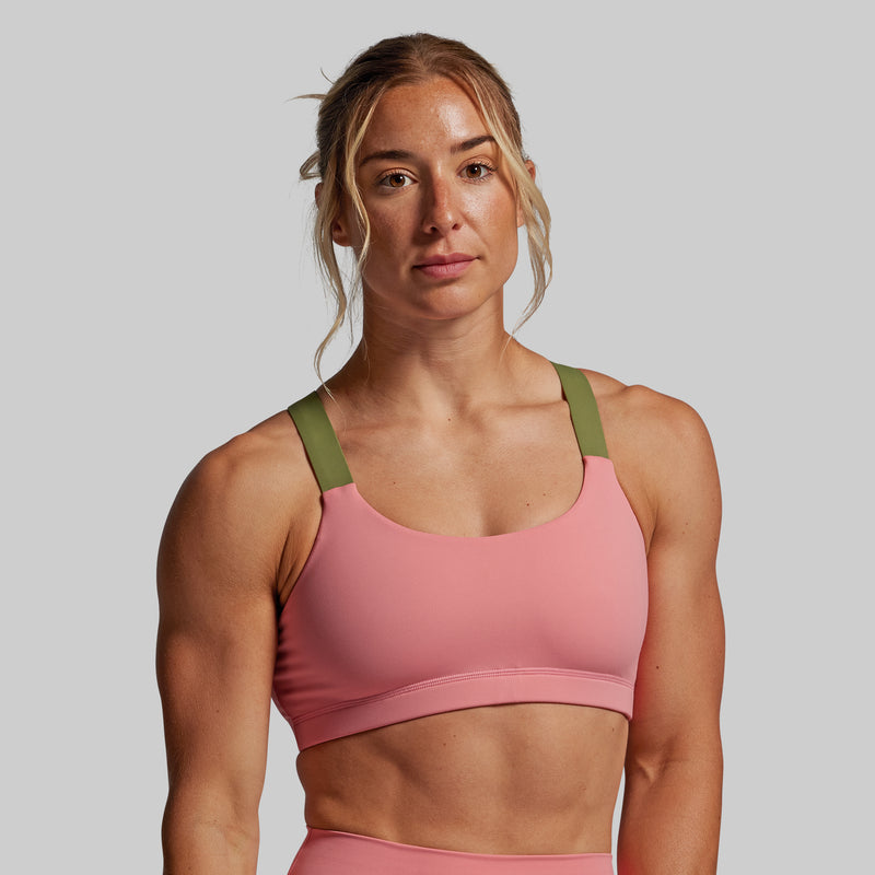 Moxie Sports Bra (Faded Rose)