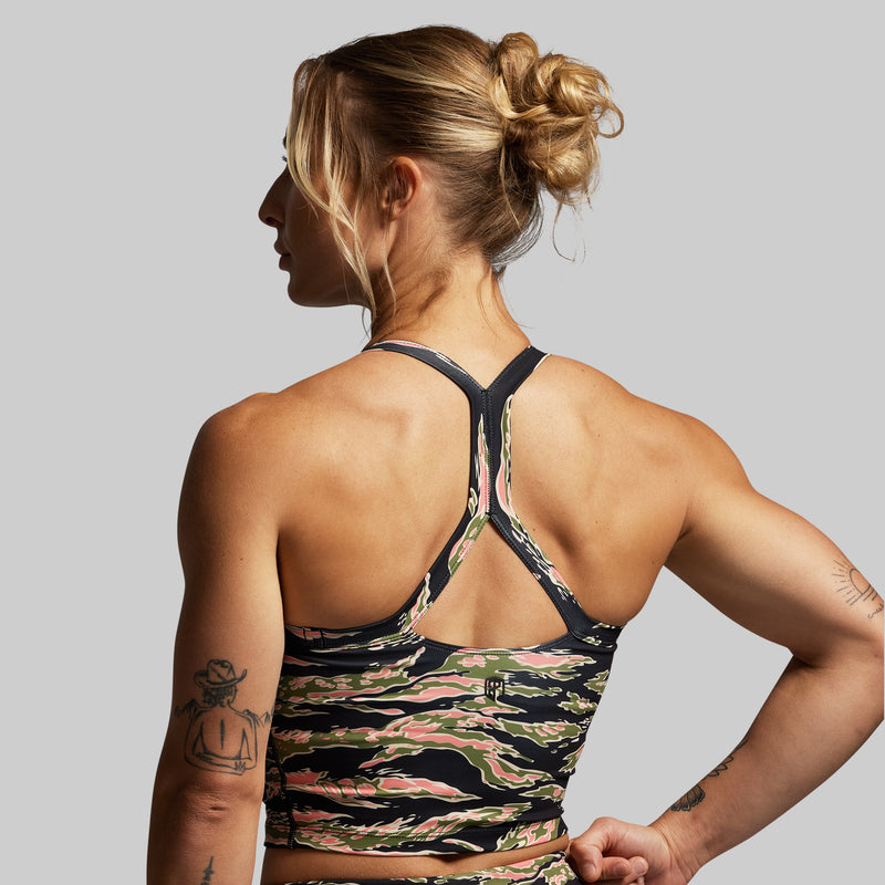 Your Favorite Sports Bra (Pink Jungle Tiger)