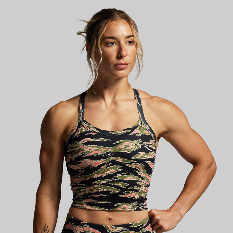 Your Favorite Sports Bra (Pink Jungle Tiger)